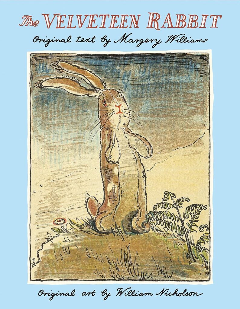 1958 Cover of the classic children's book, The Velveteen Rabbit